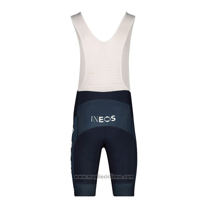 2022 Abbigliamento Ciclismo Ineos Grenadiers Arancione Manica Corta e Salopette